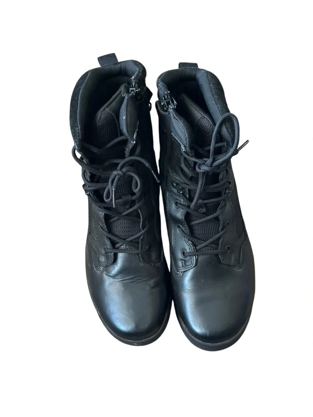 A.T.A.C. 2.08 Men's Black Shield Tactical Lace-Up Boots - 5.11. Size 10.5